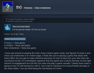 Illustration for article titled Dota Underlords, As Told By Steam Reviews